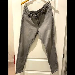 Gap grey denim leggings